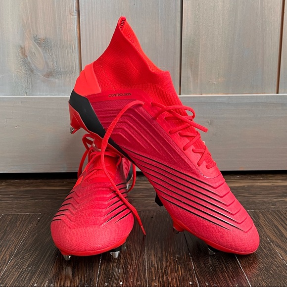 Adidas Predator Men’s 19.1 Soft Ground Soccer Cleats - Picture 8 of 8